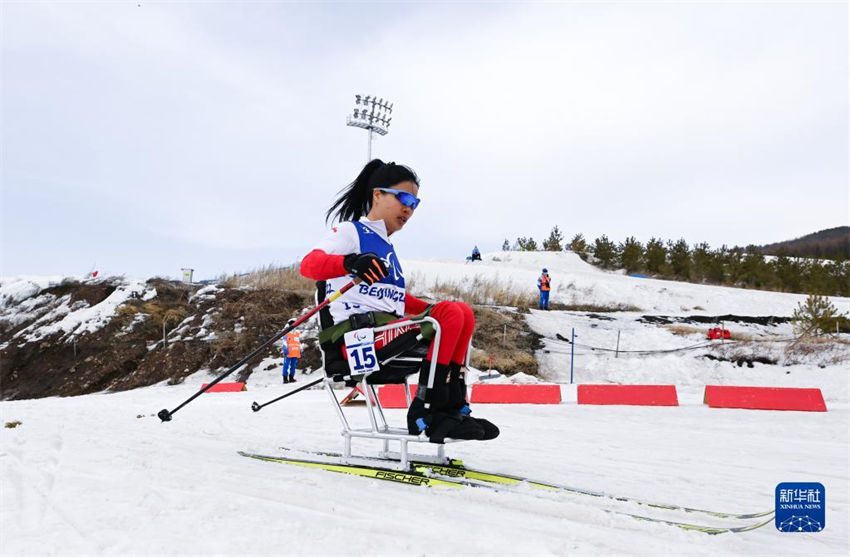 Yang conquista segunda medalha de ouro no sprint sentado cross-country, 10ª da China nos Jogos Paralímpicos de Beijing