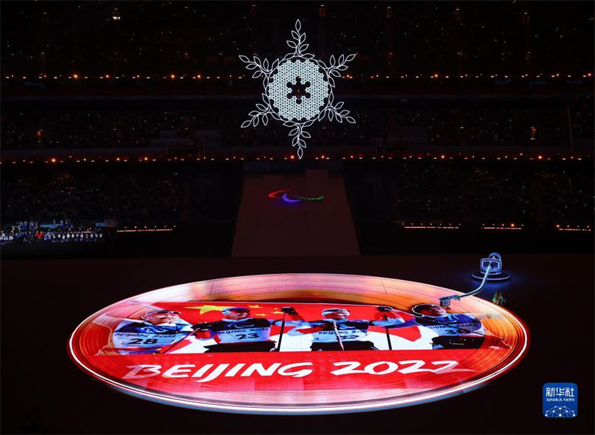 Destaques da cerimônia de encerramento dos Jogos Paralímpicos de Inverno de Beijing
