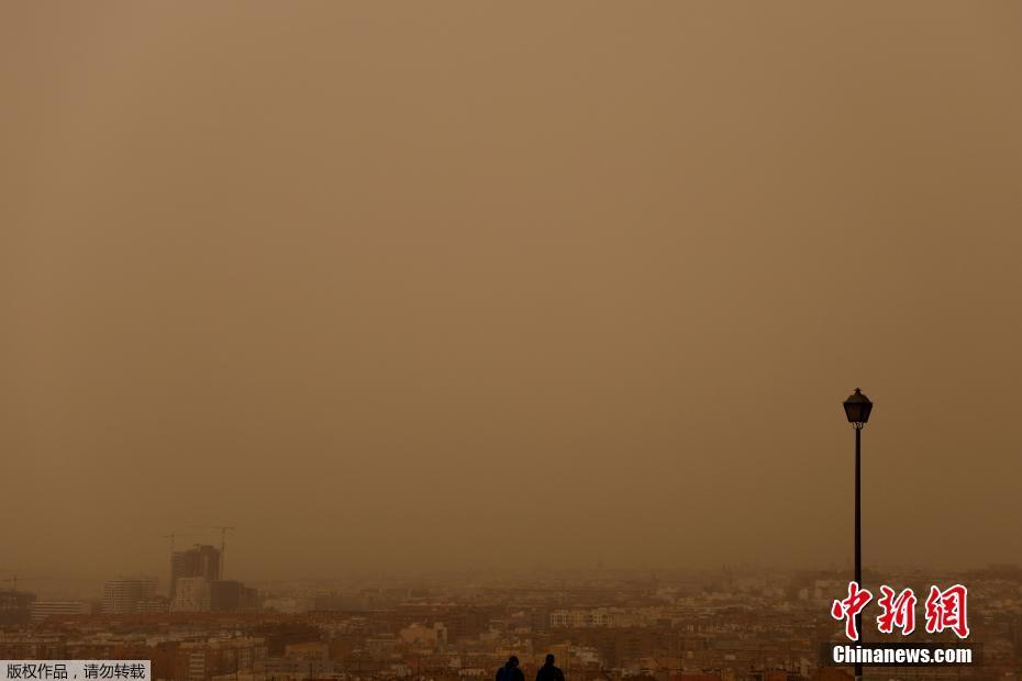 Tempestade de areia afeta qualidade do ar em vários países europeus