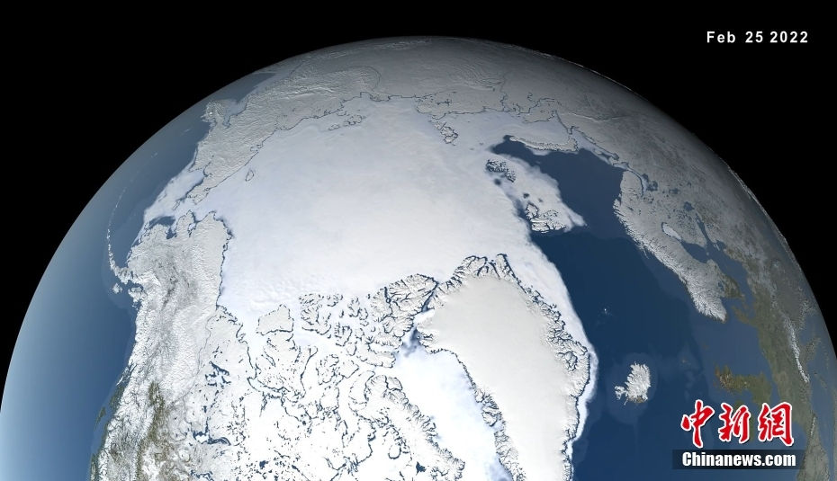 Gelo marinho ártico atinge pico anual de 14,88 milhões de quilômetros quadrados