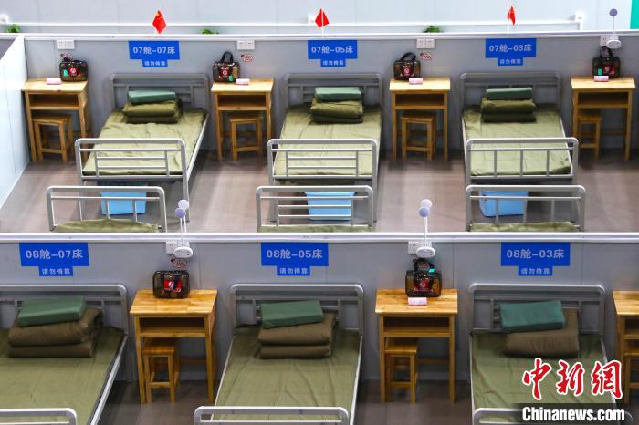 Jiangxi: primeiro hospital de campanha de Nanchang entra oficialmente em operação