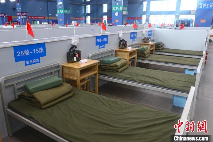 Jiangxi: primeiro hospital de campanha de Nanchang entra oficialmente em operação