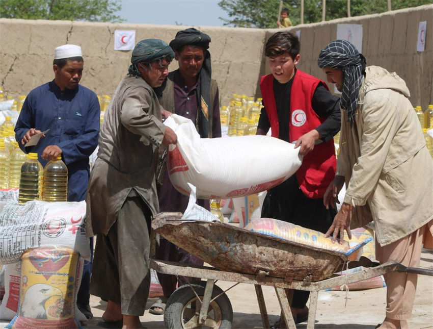 1.000 famílias recebem ajuda humanitária no norte do Afeganistão