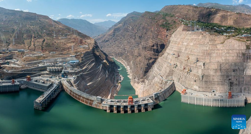 Galeria: estação hidrelétrica de Baihetan em construção