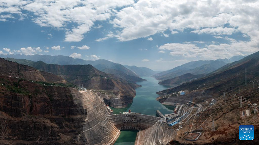 Galeria: estação hidrelétrica de Baihetan em construção
