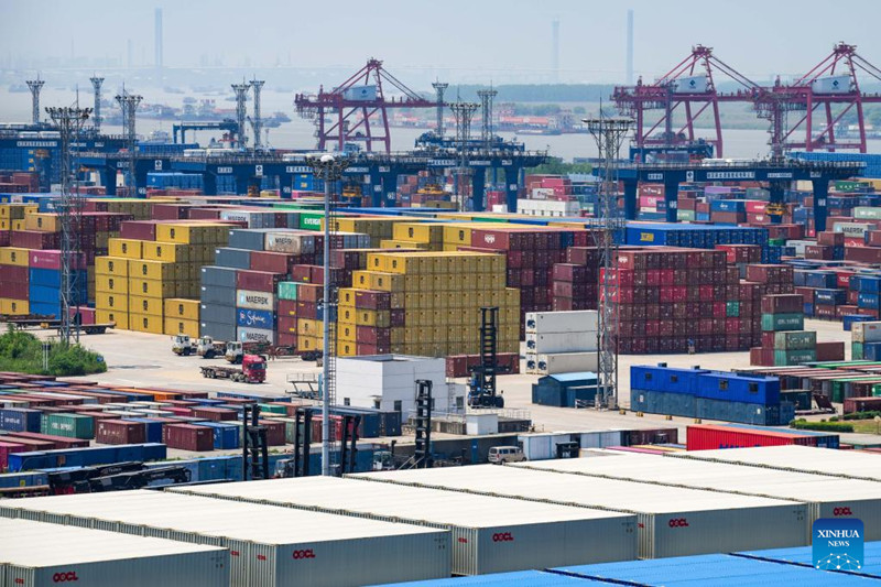 Grupo Jiangsu Port garante estabilidade da cadeia industrial e de abastecimento