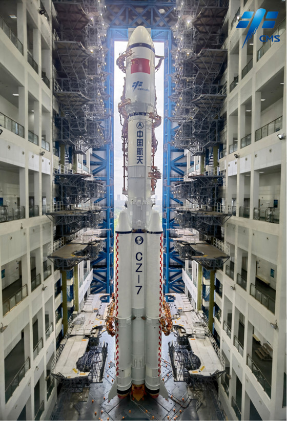 China se prepara para lançar nave espacial de carga Tianzhou-4
