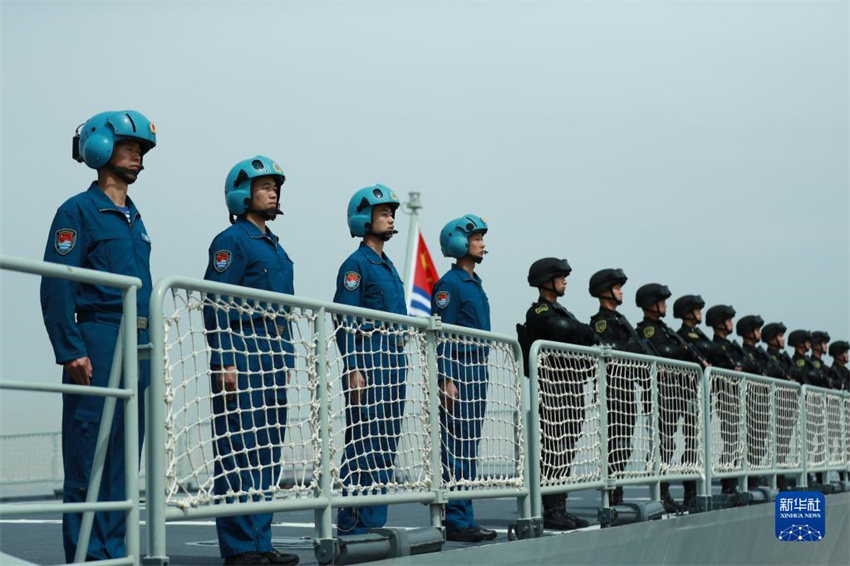 41ª força-tarefa da marinha chinesa parte em missão de escolta no Golfo de Aden