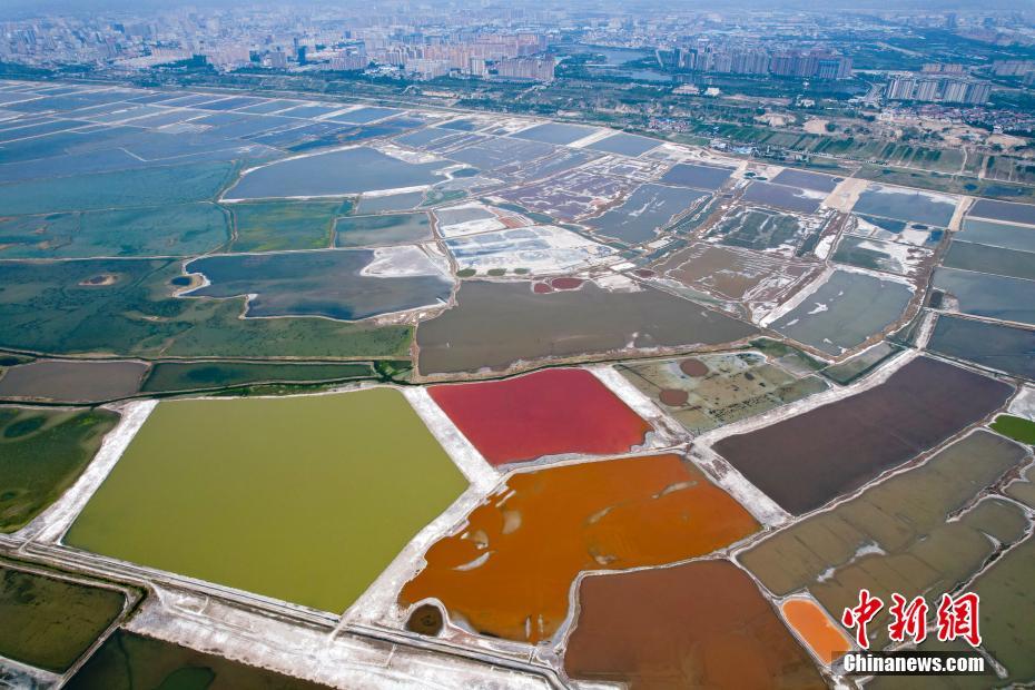 Galeria:  beleza de lago Salgado em Yuncheng no norte da China