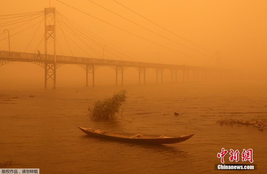 Tempestade de areia severa continua afetando o Iraque