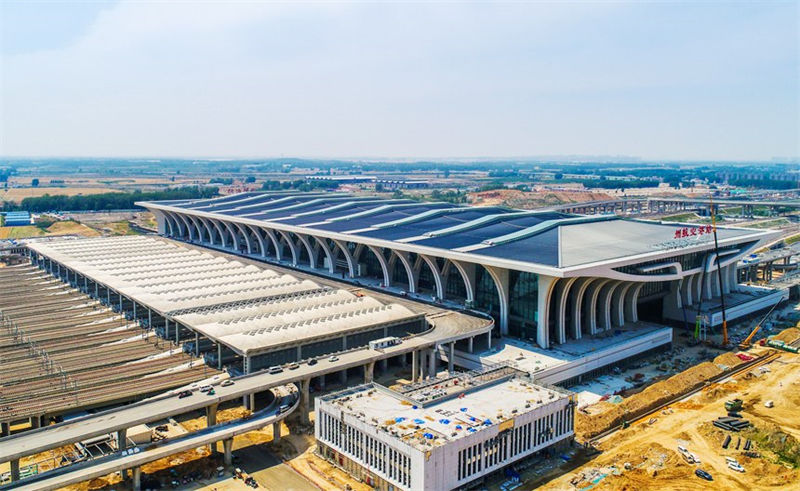 Estação do Aeroporto de Zhengzhou será aberta aos passageiros