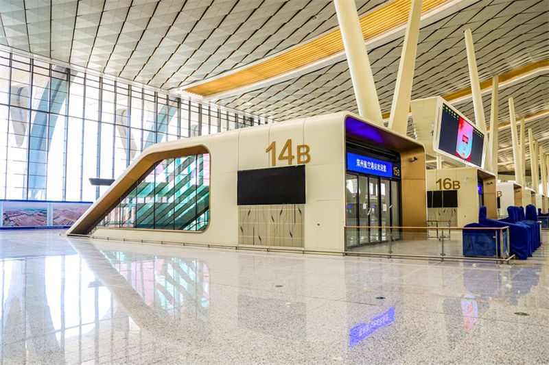 Estação do Aeroporto de Zhengzhou será aberta aos passageiros