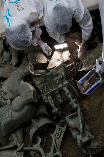 Novas descobertas de Sanxingdui documentam história de trocas e integração na cultura chinesa