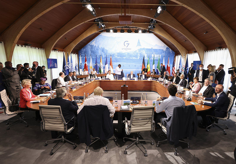 G7 promete assistência de 28 bilhões de euros à Ucrânia
