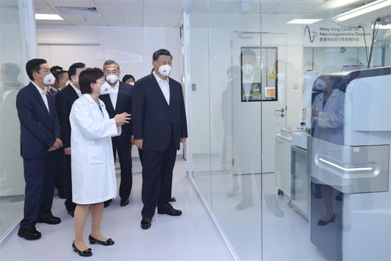 Presidente Xi Jinping elogia inovação e desenvolvimento tecnológico de Hong Kong
