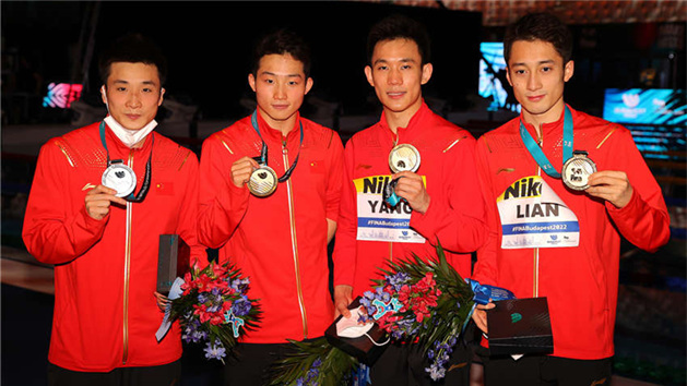 China conquista 13 ouros de mergulho no Campeonato Mundial da FINA