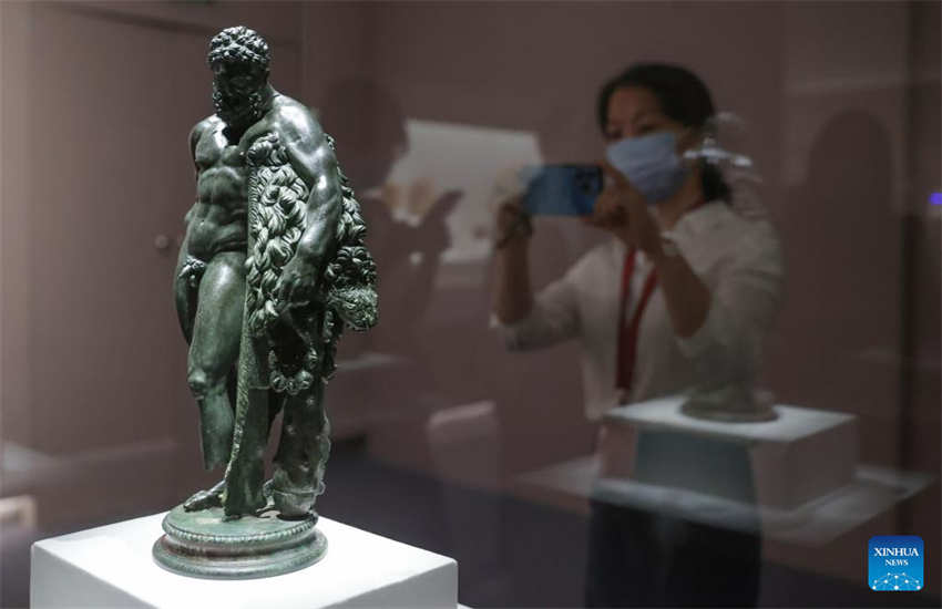 Exposição sobre Roma antiga realizada em Beijing