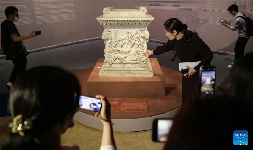 Exposição sobre Roma antiga realizada em Beijing