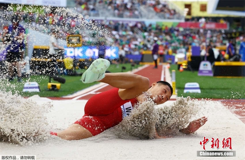 Wang Jianan vence ouro histórico no Campeonato Mundial de Atletismo