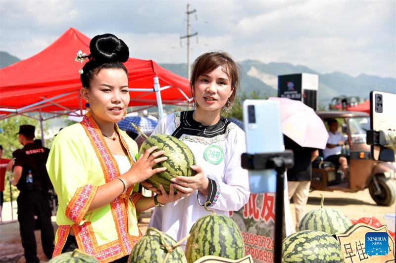 Guizhou: vendas de melancia aumentam renda dos moradores 