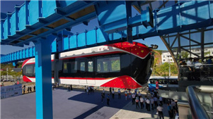 Jiangxi: primeiro monotrilho com suspensão maglev permanente da China concluiu testeO primeiro monotrilho com suspensão maglev permanente da China, Xingguo, concluiu teste no condado de Xingguo, província de Jiangxi, leste da China, em 9 de agosto de 2022. 