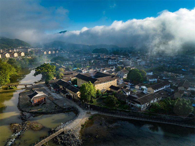 Galeria: vista magnífica de Tulou em Fujian