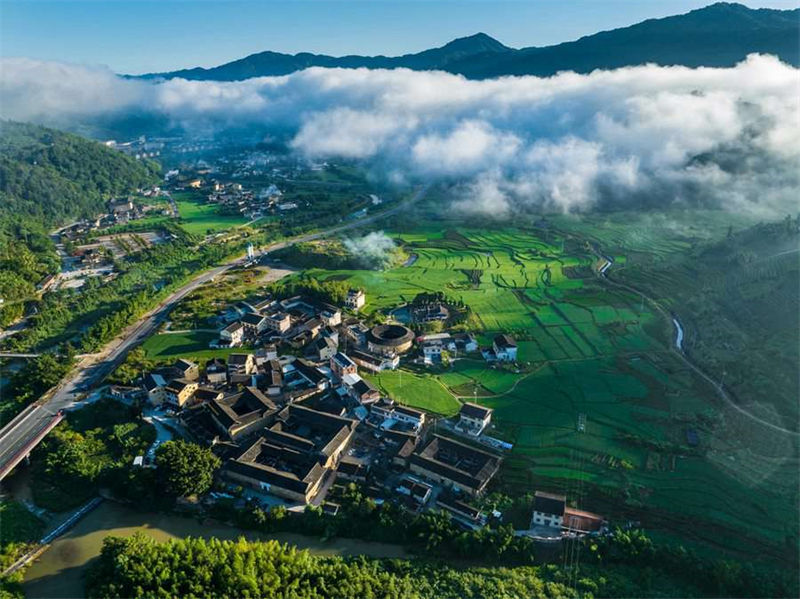 Galeria: vista magnífica de Tulou em Fujian