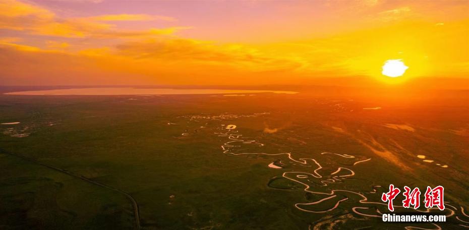 Galeria: “pôr do sol” na pradaria da cidade Chifeng da Mongólia Interior