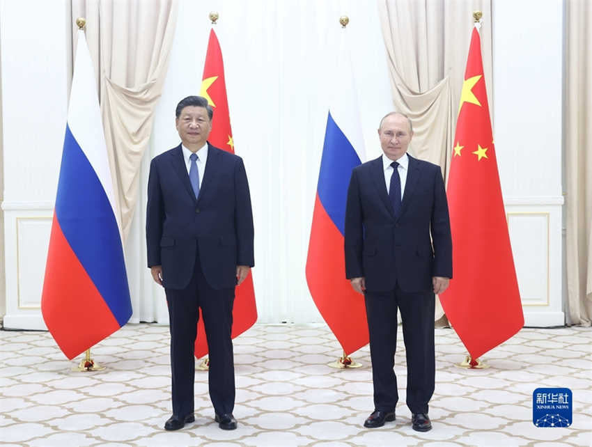 China está disposta a trabalhar com Rússia para apoiar uma à outra em questões relativas a interesses essenciais, diz Xi