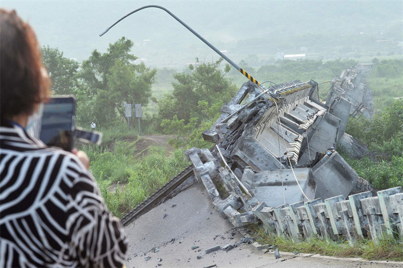 Parte continental da China preocupada com terremotos em Taiwan