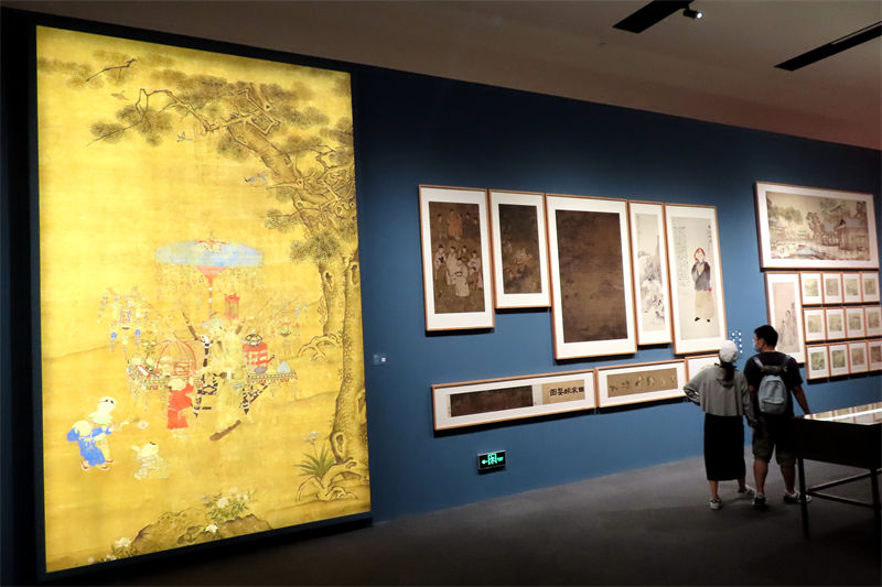 Museu Nacional da China inaugura exposição de clássicos da pintura chinesa