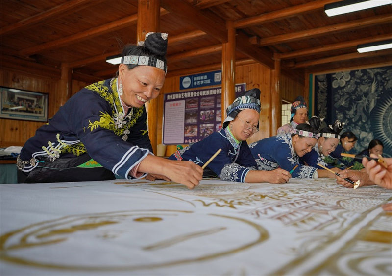 Guizhou: oficinas de patrimônio cultural intangível ajudam a promover revitalização rural