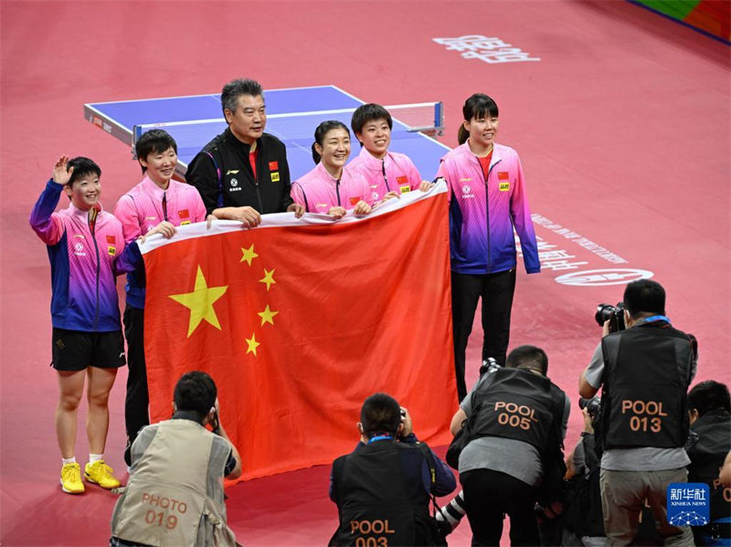 China vence campeonato no Mundial de Tênis de Mesa