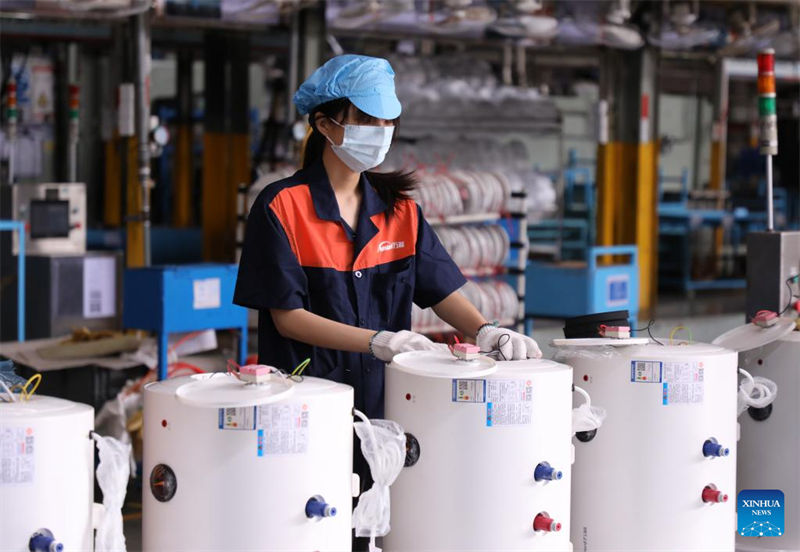 China: exportação de equipamentos de aquecimento para UE registra rápido crescimento no sul da China