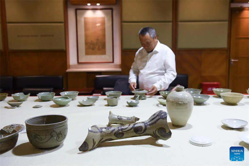 Galeria: sítio arqueológico do antigo porto de Shuomen em Zhejiang