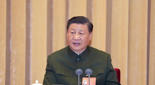 Xi Jinping enfatiza a implementação de princípios orientadores do congresso-chave do Partido nas forças armadas