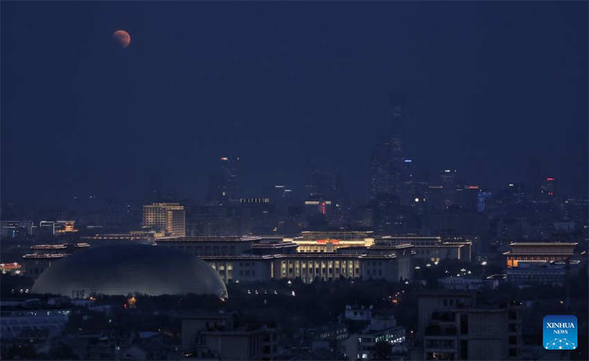 Galeria: eclipse lunar total em Beijing