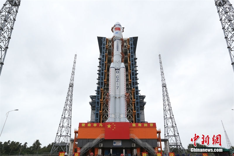 China fará lançamento do cargueiro espacial Tianzhou-5