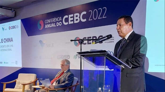 Vice-presidente eleito do Brasil destaca sustentabilidade no caminho de novas parcerias com a China