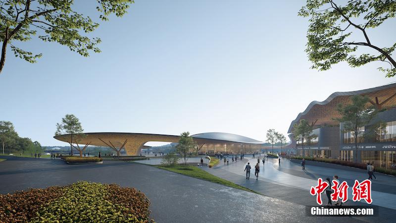 Lançado projeto do pavilhão principal da Exposição Mundial de Horticultura de Chengdu 2024