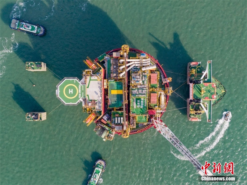 China: FPSO embarca para mar do Norte na Europa