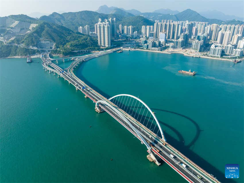 Ponte Tseung Kwan O Cruzado de Hong Kong é aberta ao tráfego