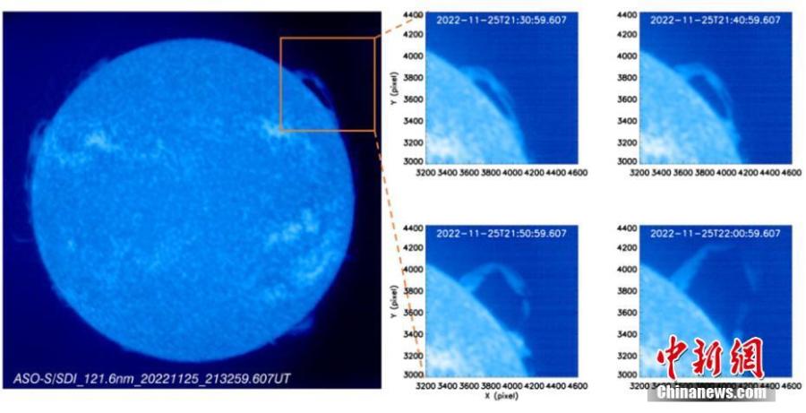 China divulga imagens capturadas pela sonda solar Kuafu-1