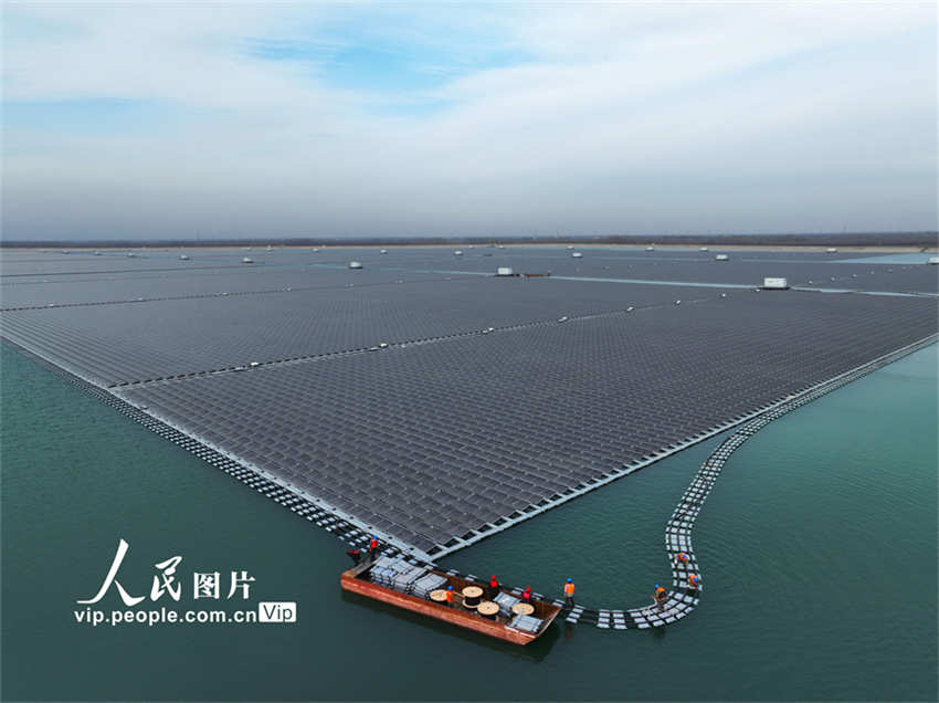 China: planta de fotovoltaico flutuante de 202 MW será colocada em produção em Shandong