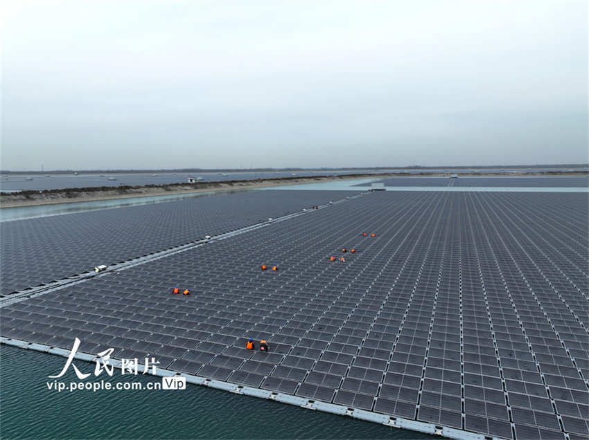 China: planta de fotovoltaico flutuante de 202 MW será colocada em produção em Shandong