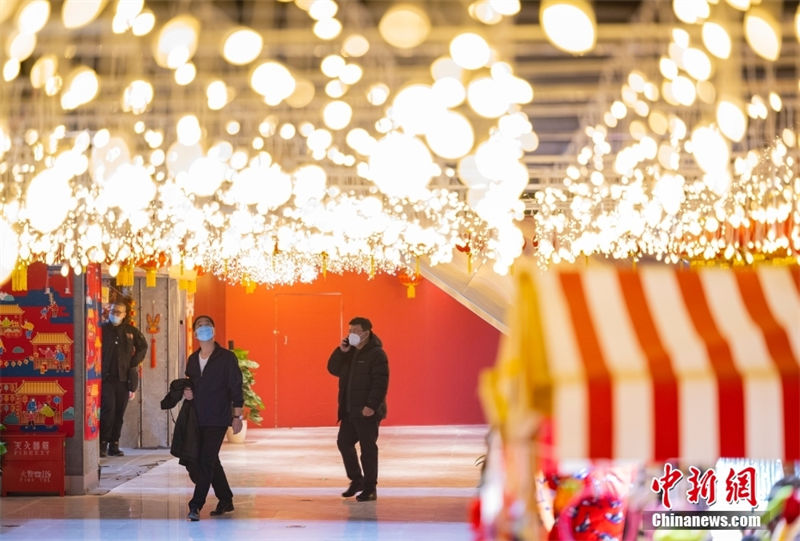 China: atmosfera festival é cada vez mais forte com aproximação do Ano Novo Chinês