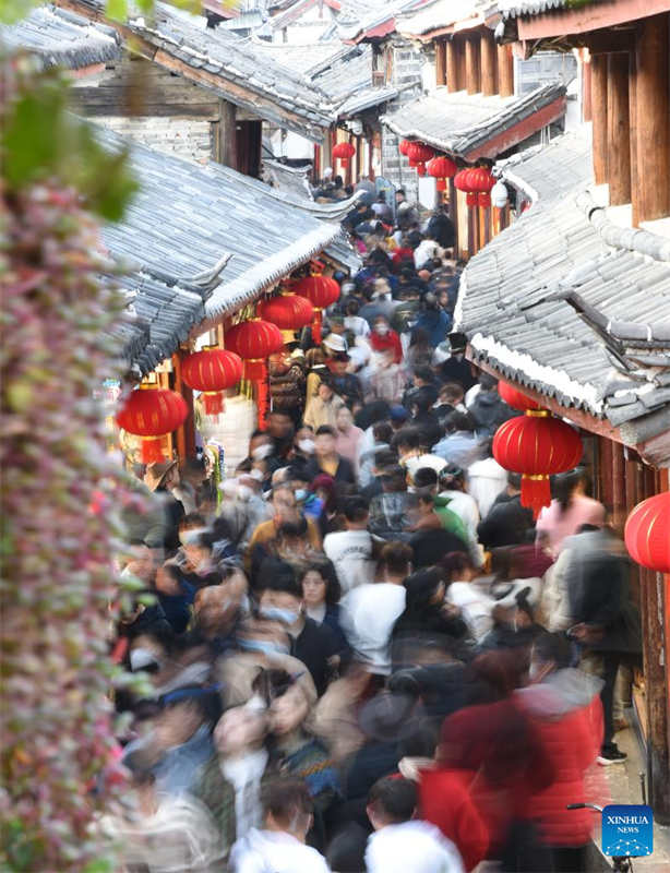 Galeria: chineses desfrutam de férias do Festival da Primavera