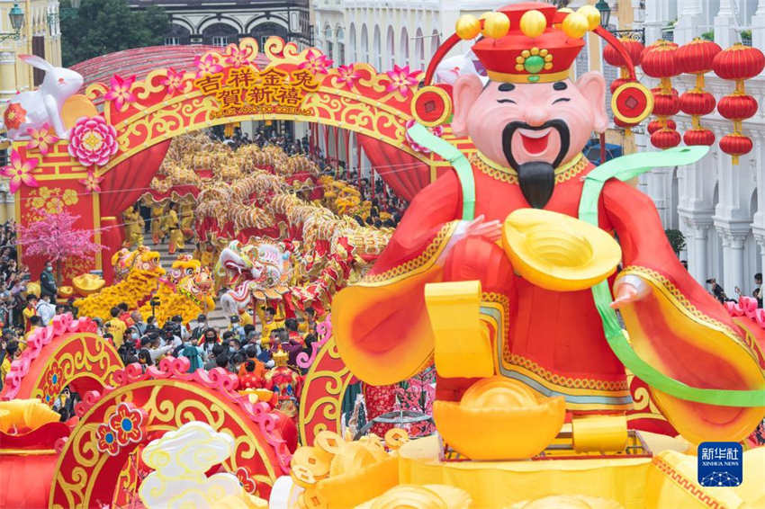 Macau retoma agitação e azáfama durante a Festa da Primavera