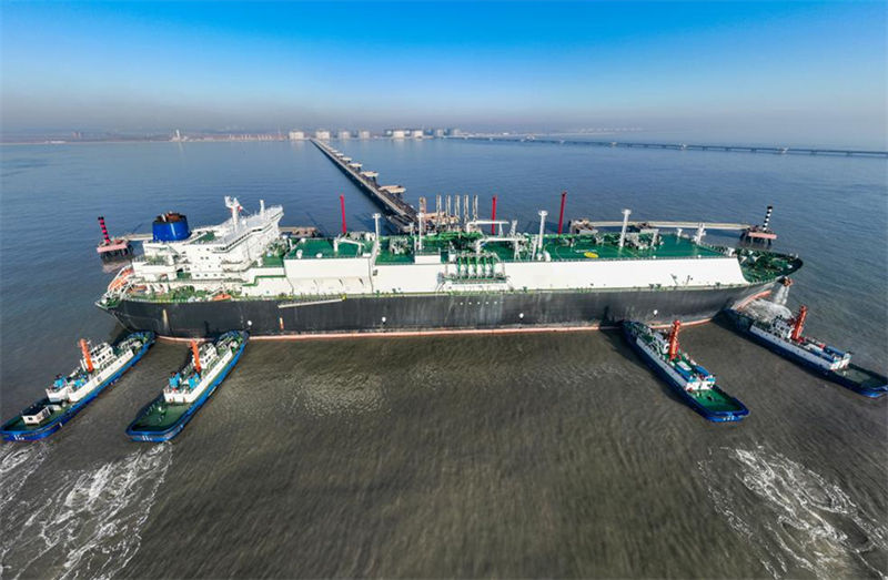 China: movimentação de mercadorias no porto de Tangshan ascende ao segundo lugar mundial