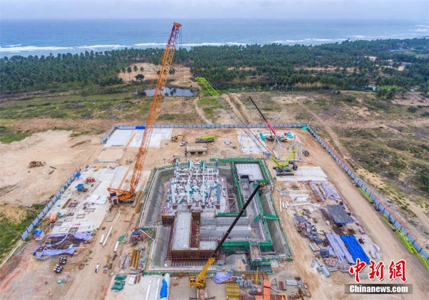 Centro de Lançamentos Aeroespaciais Comerciais de Hainan entra no estágio de instalação